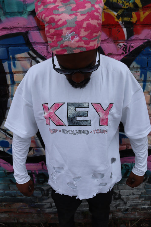 Keep • Evolving • Young homeless tee