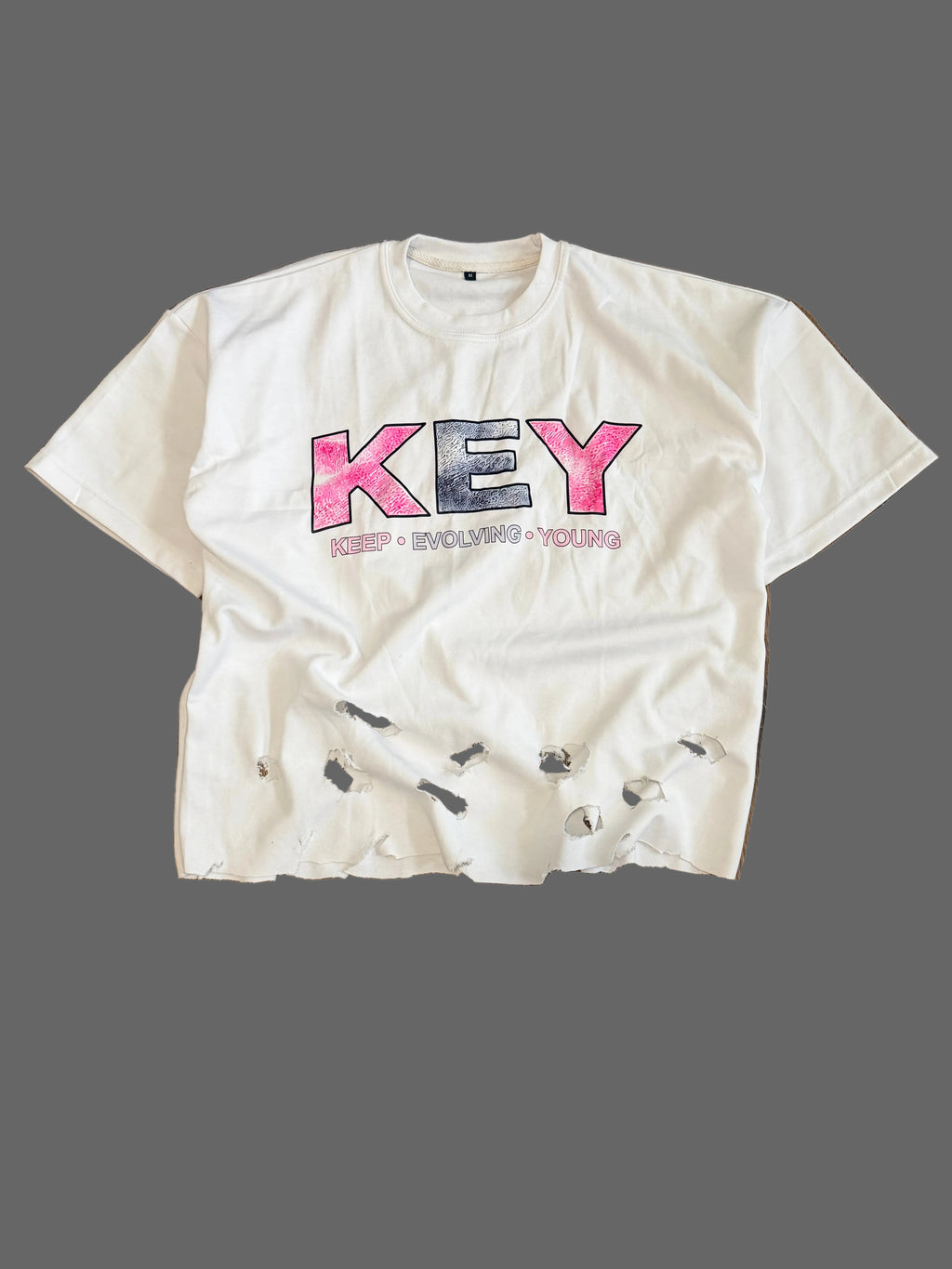 Keep • Evolving • Young homeless tee